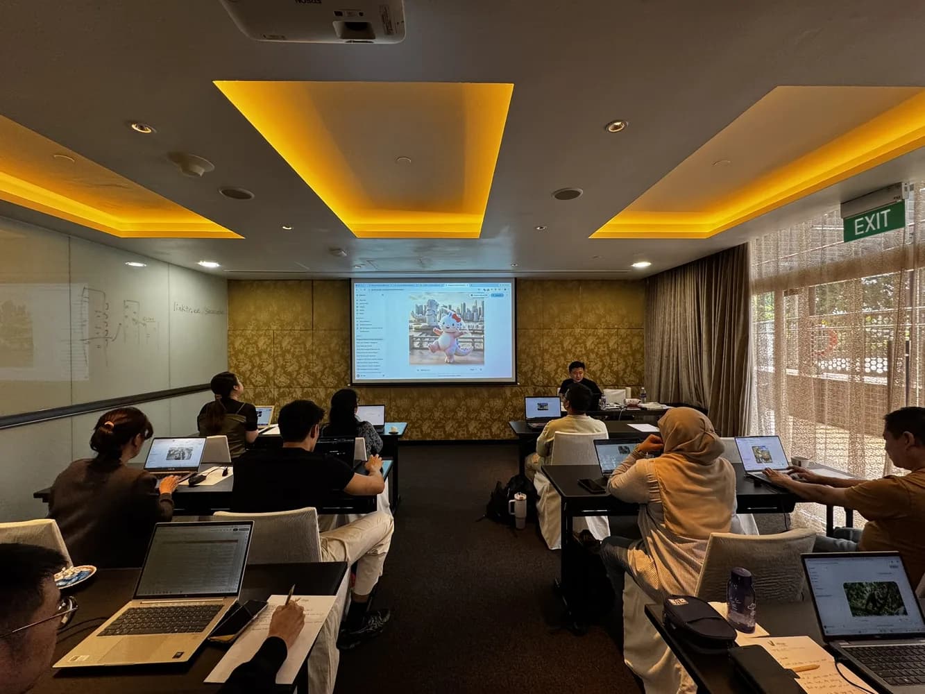 Participants at a Sozcode Master ChatGPT and AI for Everyday Work course